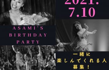 ASAMI’S BIRTHDAY PARTY開催♡